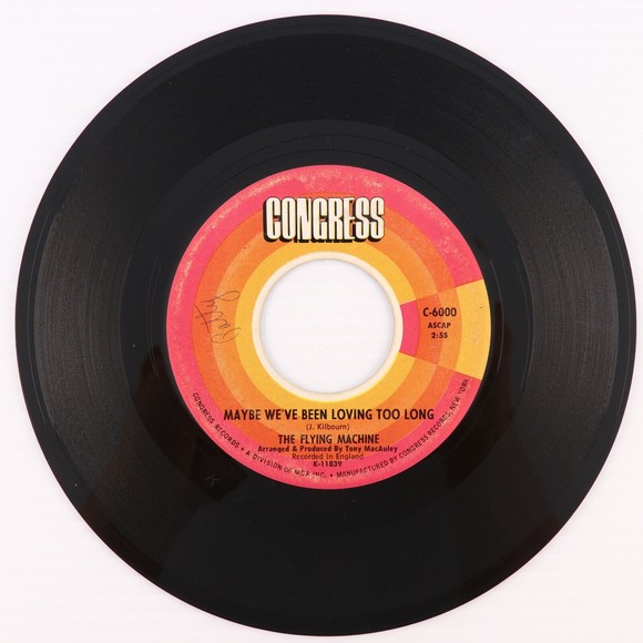 The Flying Machine – Smile A Little Smile For Me/Maybe We've 45 rpm 7" Record - Picture 2 of 8